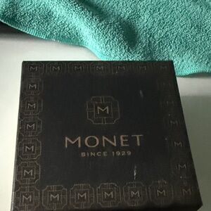 Monet Black Box with necklace and earrings set